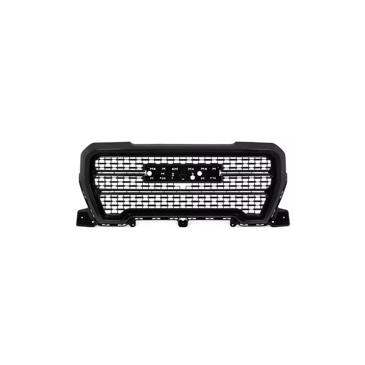 Custom LED Grille for Sierra 19-21 black style